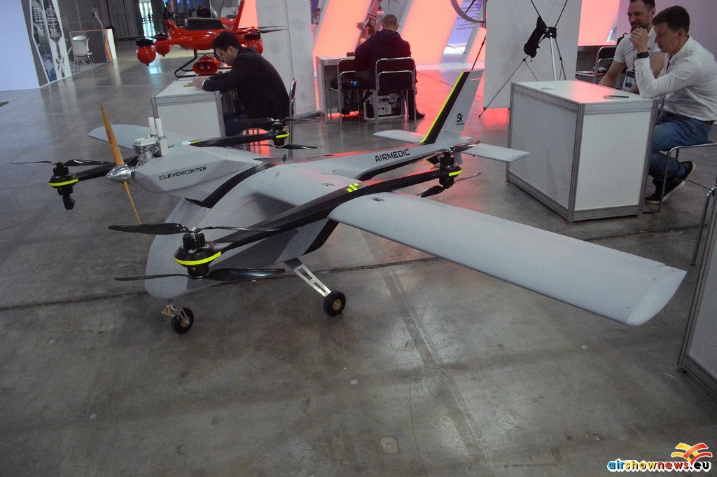 The Clevercopter Airmedic UAV demonstrator