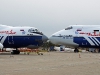 Ilyushin Il-76TD and Antonov An-124-100