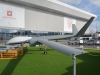 A mock-up of the Sirius MALE UAV