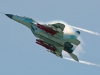 MiG-35 ‘10 Blue’ makes a demo flight with Kh-38 and Kh-59 ASMs