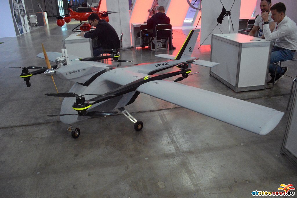 The Clevercopter Airmedic UAV demonstrator