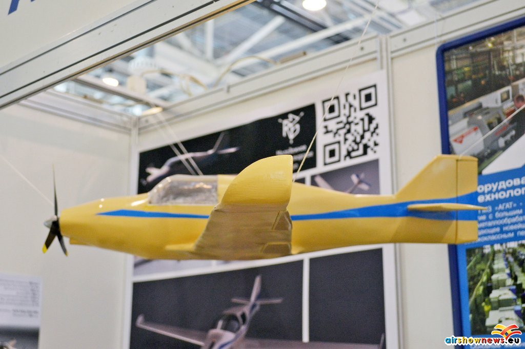 A model of the MA-1 light aircraft