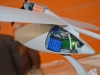 The hydrogen tank and electrochemical generator in the demonstrator’s fuselage