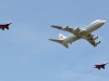 Il-80 RF-93645 escorted by MiG-29 ‘22 Blue’/RF-91925 and MiG-29UB ‘17 Blue’